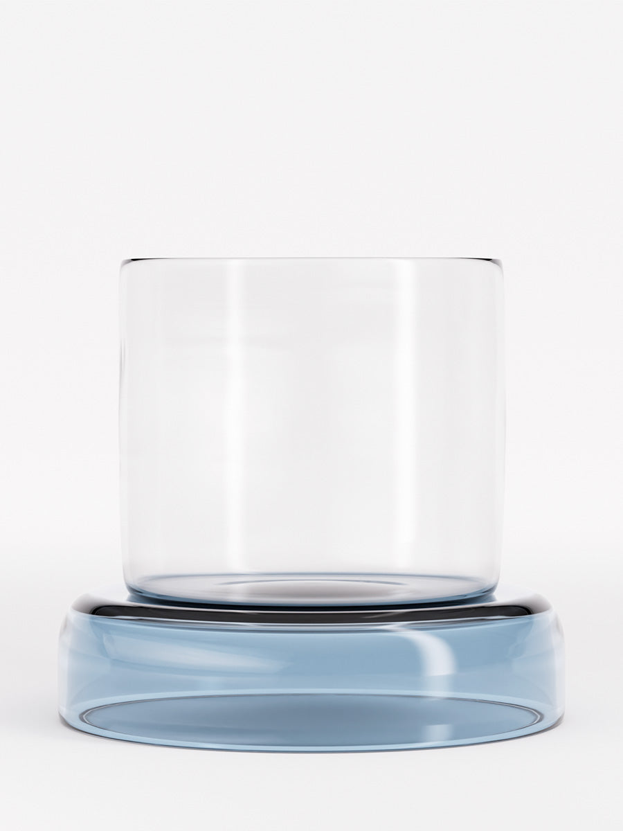 Tumbler in Transparent Blue